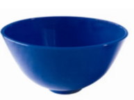 Blue mixing bowl